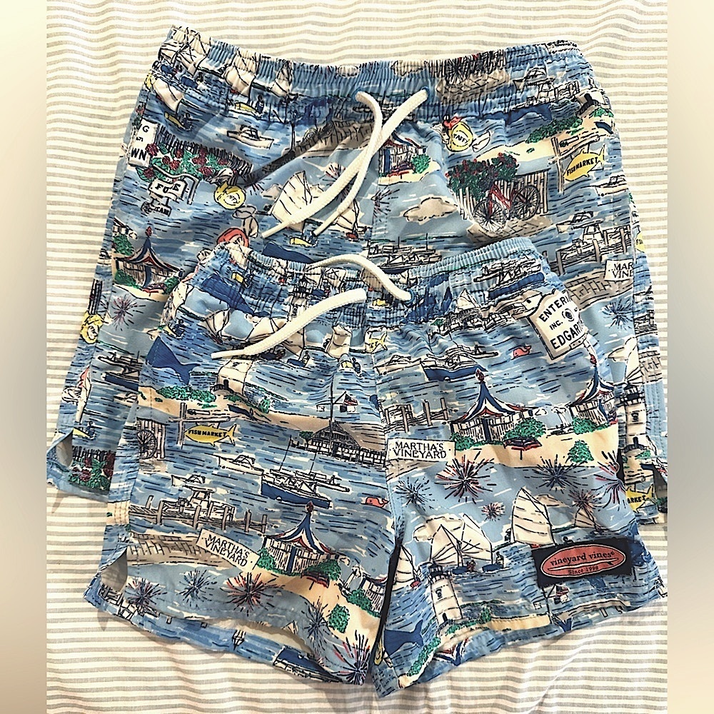 Set of 2 Vineyard Vines boys swim trunks